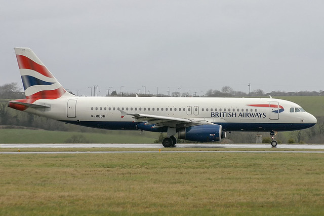 British Airways - Airbus A320-232 G-MEDH @ Cardiff
