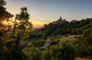 Piemonte sunset, Italy
