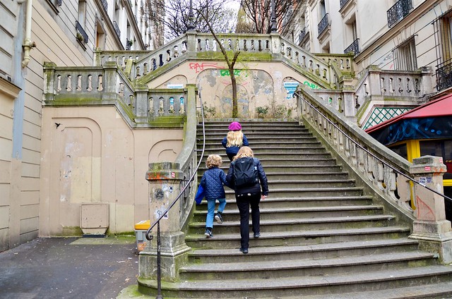 Up The Hill To The Top Of Montmartre