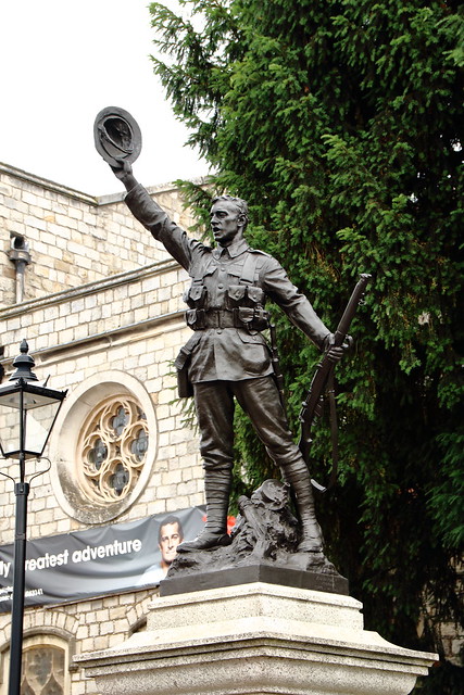Chertsey War memorial. Chertsey, Surrey.