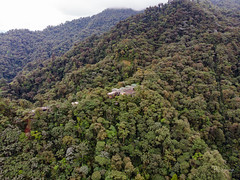 Dronepix above Mashpi lodge, Ecuador