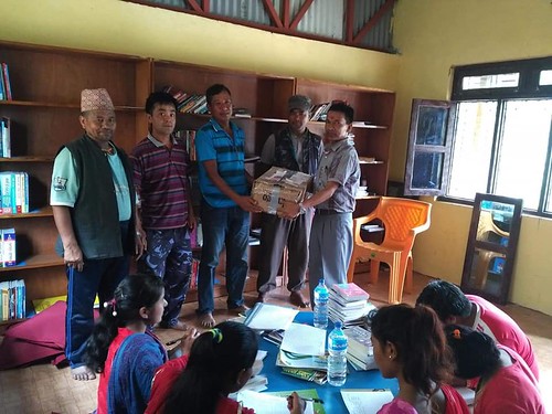 Tue, 06/12/2018 - 12:59 - BGC Engineering donated books to School in Dolakha -1