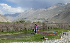 Langar / Лангар (Tajikistan) - View towards Afghanistan