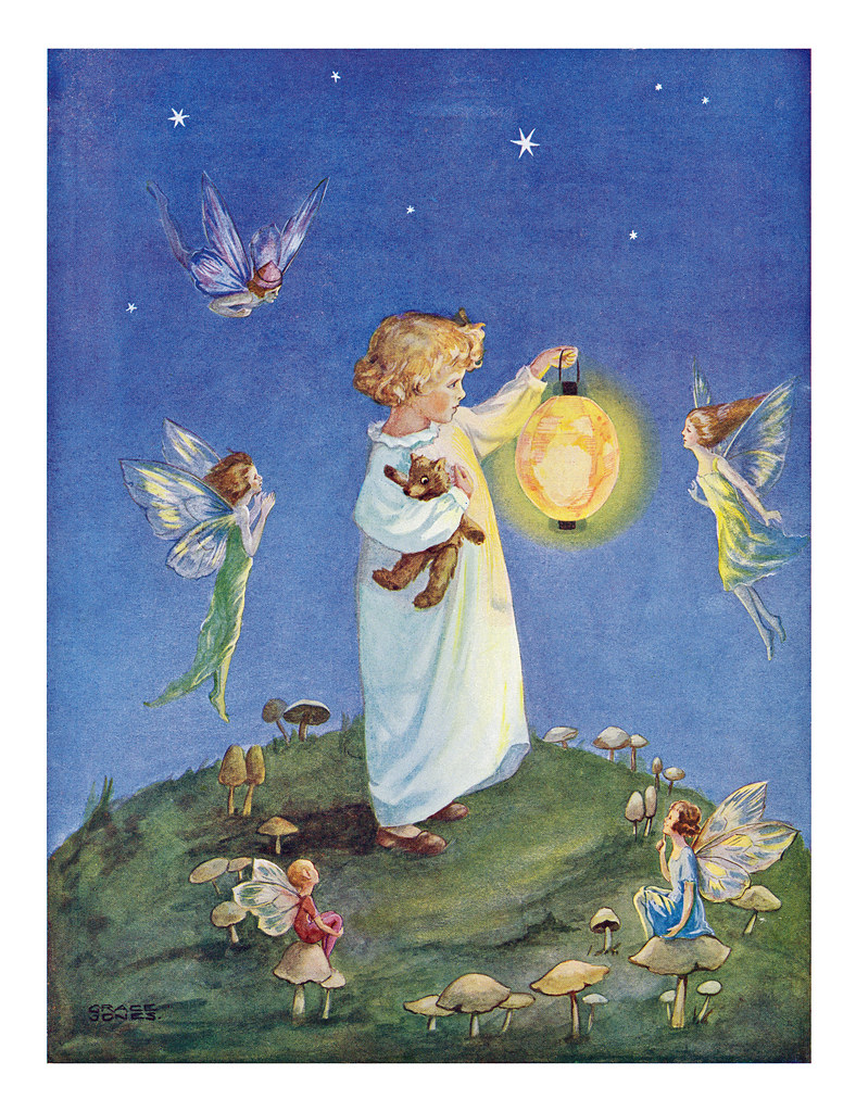 The Fairy Lantern: 1937 illustration by Grace Jones | Flickr
