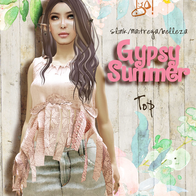 !gO! Gypsy summer top - gift group