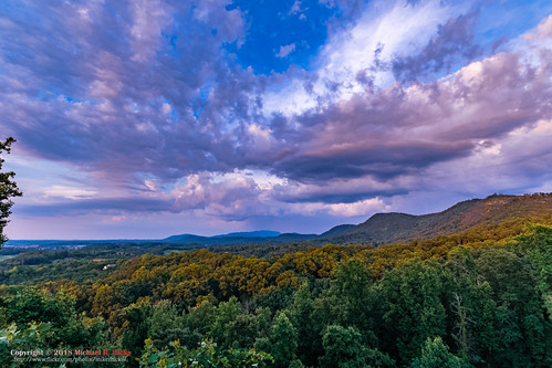 Sunset at Great Aspirations Cabin by mikerhicks, Great Smoky Mountains National Park - June 2018canon7dmkii gsmnp landscape nationalpark nature seato