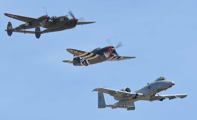 Planes of Fame Airshow 2018 - Heritage Flight