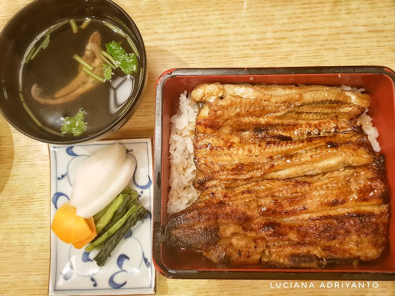 Late supper, Shinjuku, Tokyo Chicken wings, fish, unagi-don (eel)  Tokyo  June 1, 2018 Japan Trip, June 2018