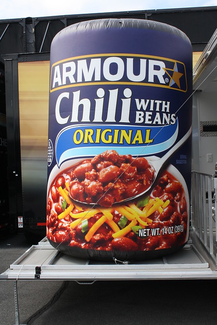 Inflatable Armour Chili can
