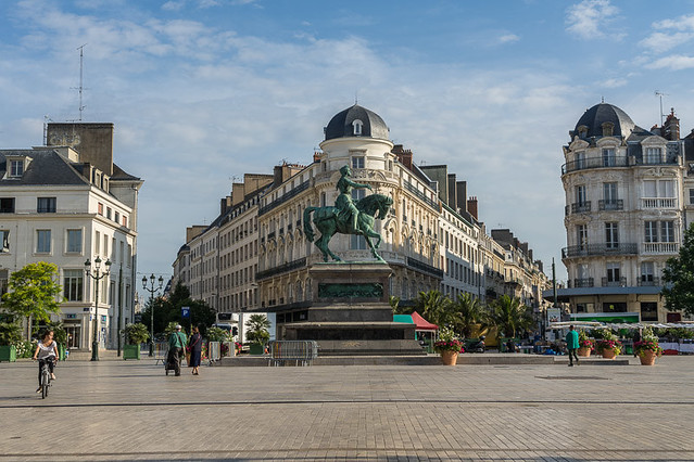 Orléans - Statue équestre de Jeanne d'Arc