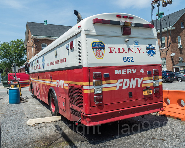 FDNY EMS MERV 4 Major Emergency Response Vehicle, Fort Totten, New York City