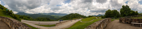 scenicoverlook route26 tennessee mountains appalachians highway truck roadtrip panorama