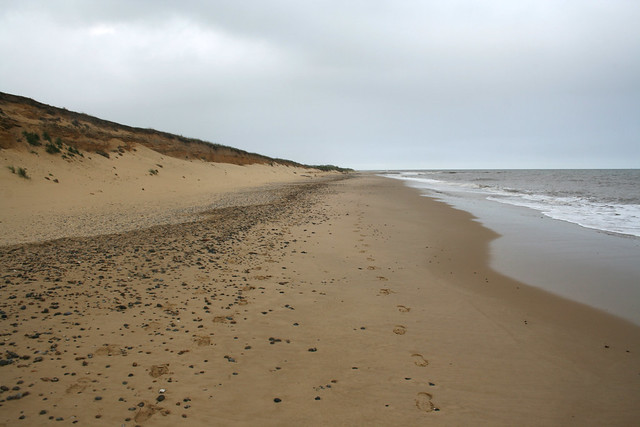 The coast north of Southwold