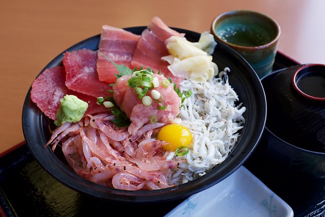 Japanese style seafood bowl / 駿河海鮮丼 / 駿河路 (静岡県富士市)
