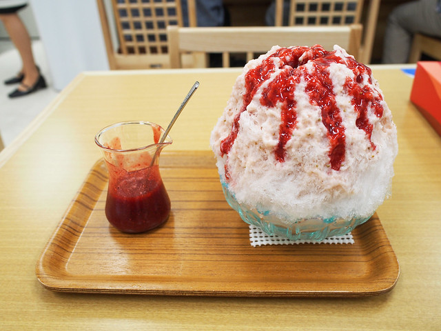 Japanese Ice Shaved Dessert - Strawberry Milk
