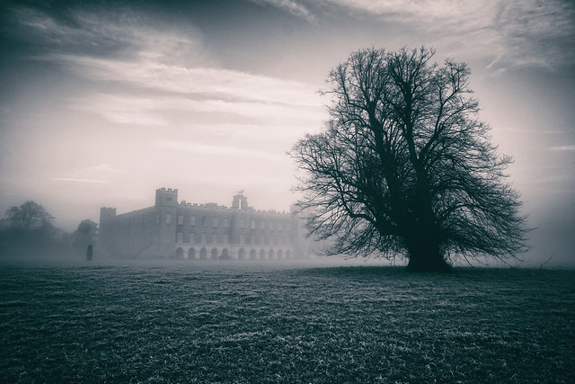 Syon & Capability On A Misty Morning by Simon Hadleigh-Sparks