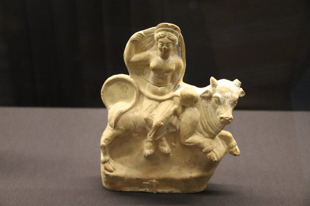 Zeus Riding A Clay Europa Riding Zeus as a Bull, Babylon, 300-100 BC | Flickr