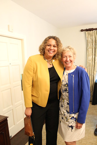Dr. Susan Renoe and Presidential Engagement Fellow Dr. Rebecca Johnson