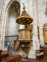 Pulpit of St. Stephen's Convent (Convento de San Esteban) in Salamanca