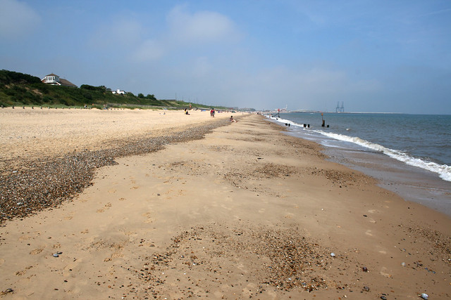 The beach south of Gorleston-on-Sea