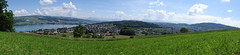 Panoramablick auf Beinwil am See