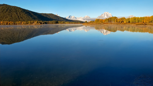 Sunny Day Oxbow Bend Reflections by Fort Photo
