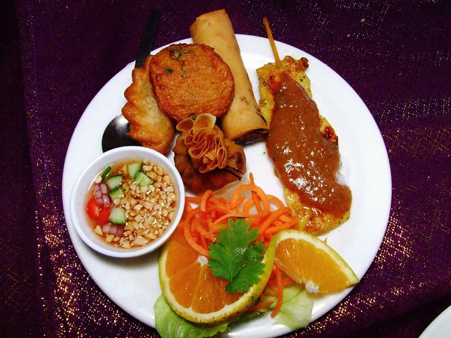 Mixed Entree- Wollongong's Crown Thai Restaurant