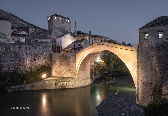 In Mostar at Night