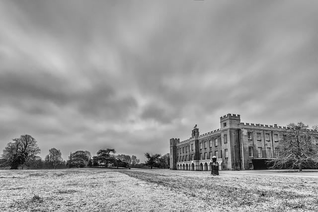 Syon House East Side Winter London by Simon Hadleigh-Sparks