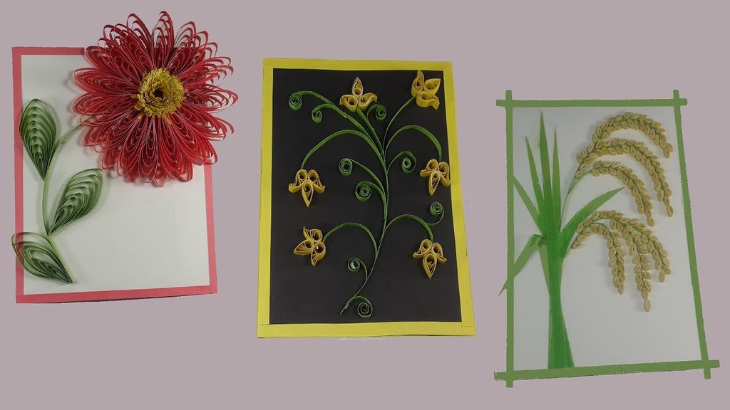 3 Amazing Quilling Wall Art  Crafthouseart