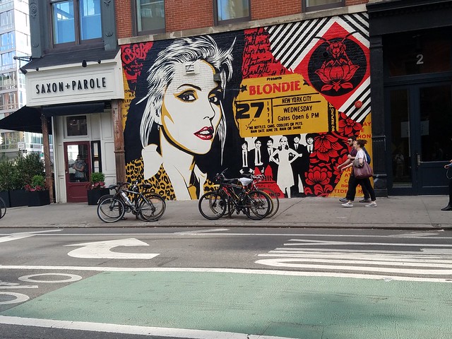 Blondie Art Tribute NYC 2018
