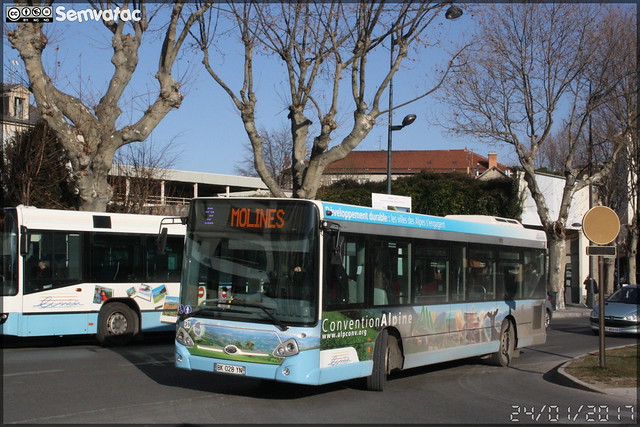 Heuliez Bus GX 127 L - Communauté d'Agglomération du Gapençais / Linéa n°39