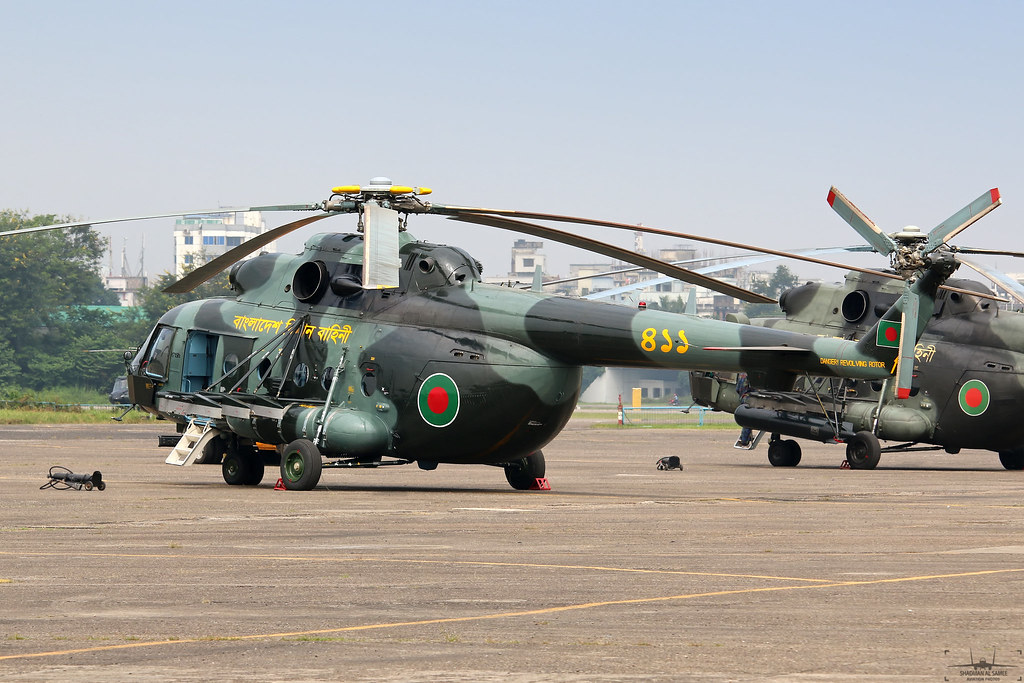411: Bangladesh Air Force Mi-171sh Hip.