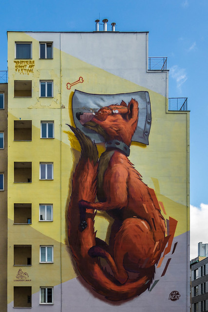 Street art in Bratislava