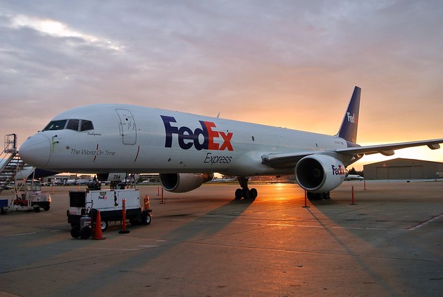 N794FD FedEx Express 757-222 at KCLE