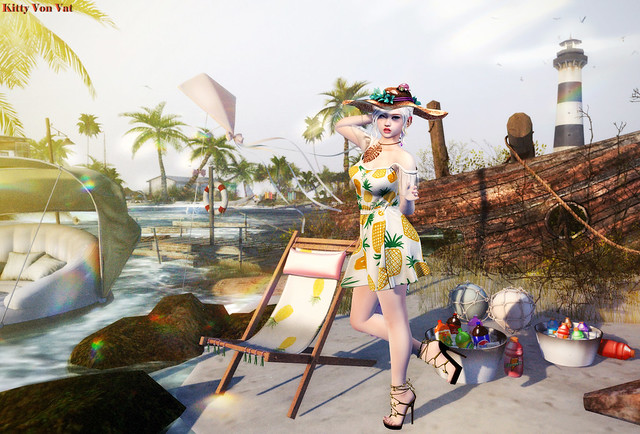 Look 461 - Beach and Pineapples