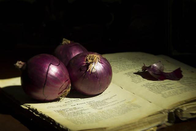Three onions and a recipe