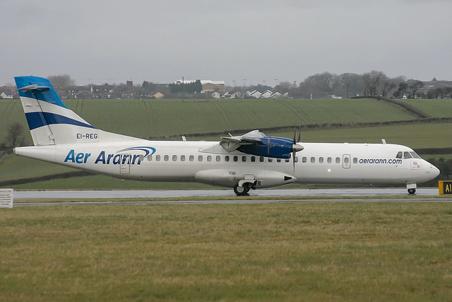 Aer Arran - ATR 72-202 EI-REG @ Cardiff