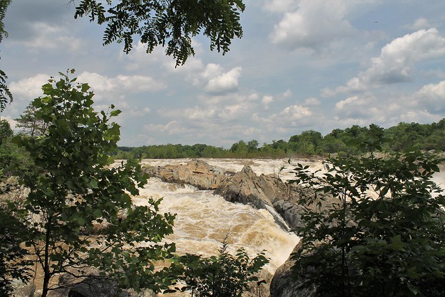 Great Falls NP ~ rushing Potomac