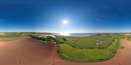 warburton stcyrus aberdeenshire angus aerial 360 panorama uk kirkside