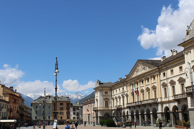 Aosta - Marktplatz