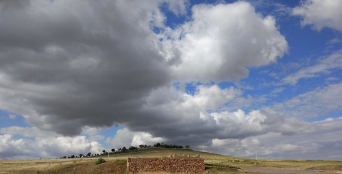 ciudadreal lamancha campo campodecalatrava españa paisaje landscape nubes clouds