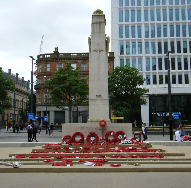 Manchester Cenotaph = St. Peter’s Square