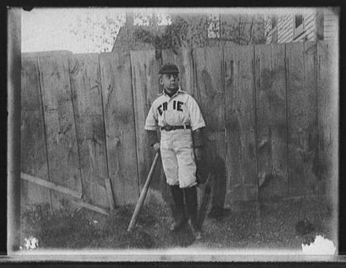 No Known Restrictions: Baseball: Boy in Uniform, 1907 (LOC)
