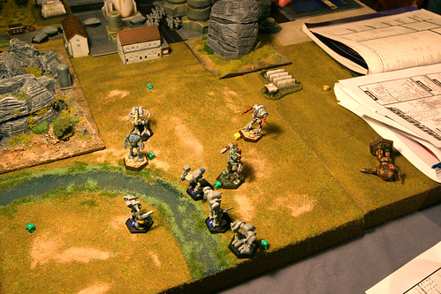 Battletech Battle | The IMP was down on round two after taki… | Flickr