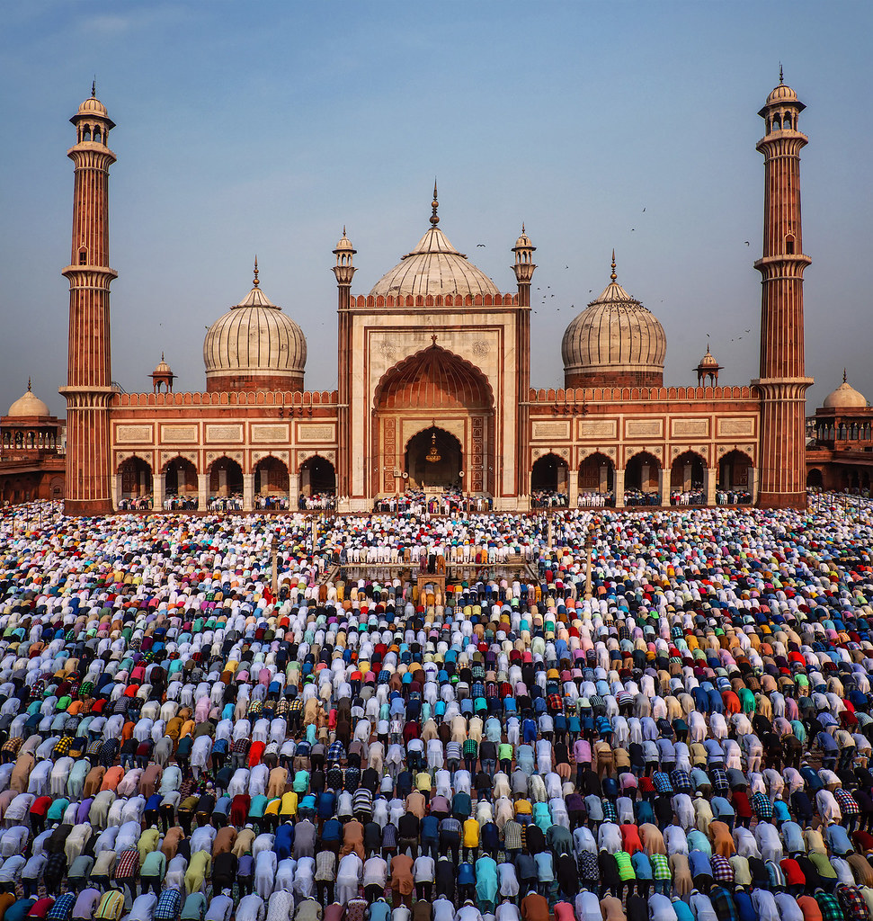 Celebrating Ramadan Month and EID at Jama Masjid | Eid at th… | Flickr