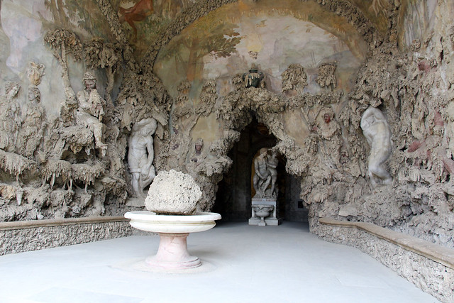 Firenze - Grotta del Buontalenti del Giardino di Boboli