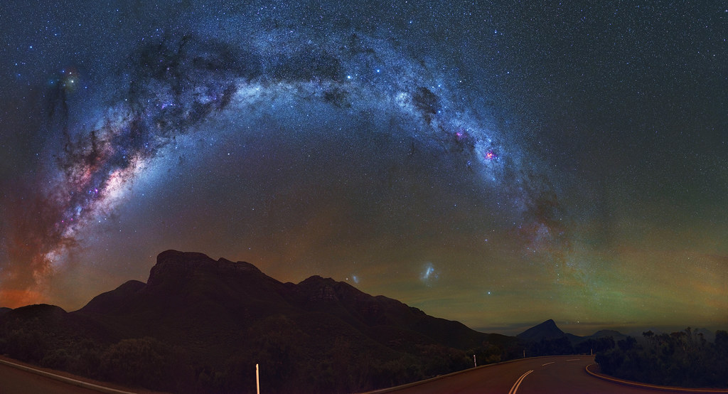 Milky Way over the Stirling Ranges, Western Australia