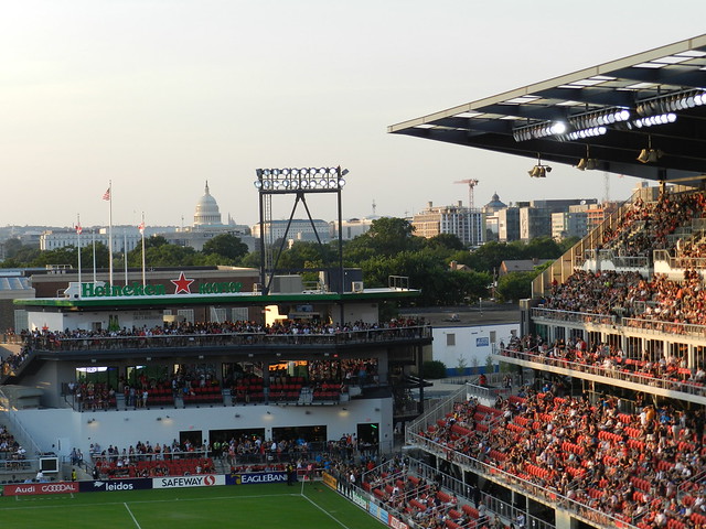 Heineken Rooftop at Audi Field home of DC United and the Washington Spirit.