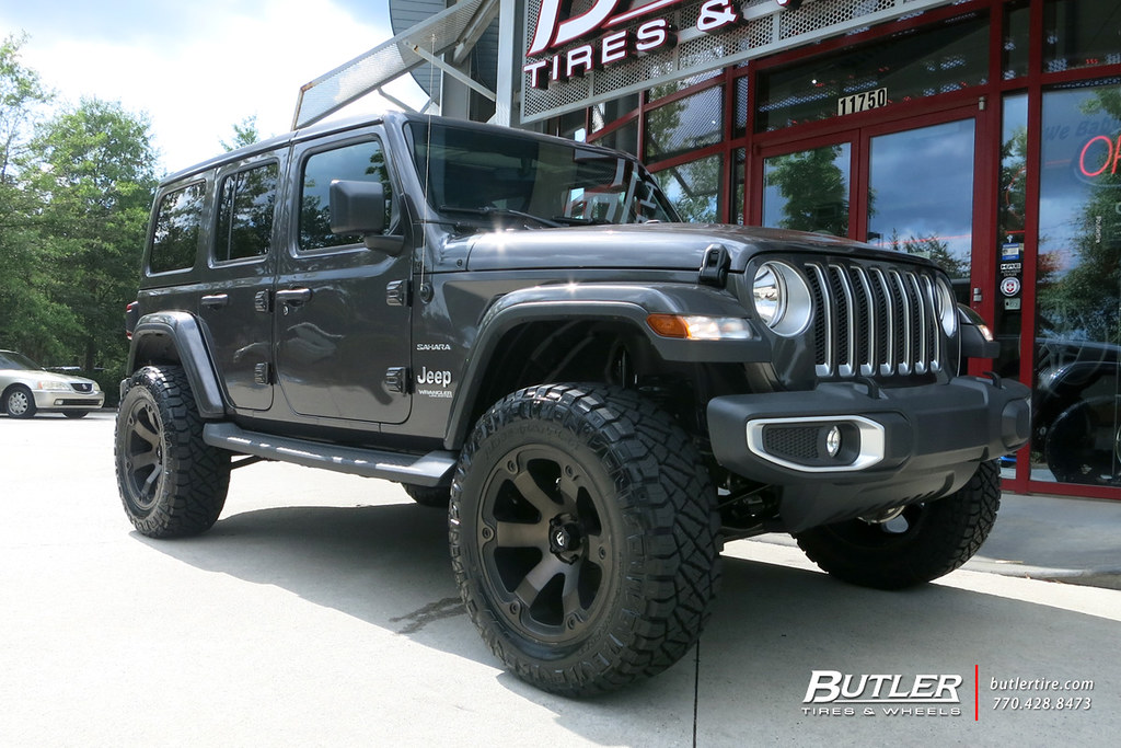 Jeep Wrangler JL with 20in Fuel Beast Wheels and Nitto Rid… | Flickr